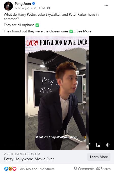 Example Of Facebook Post That Starts With a Question
