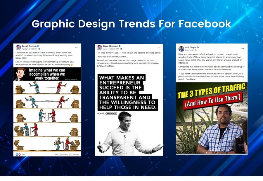 Graphic Design Trends For Facebook Featured Image