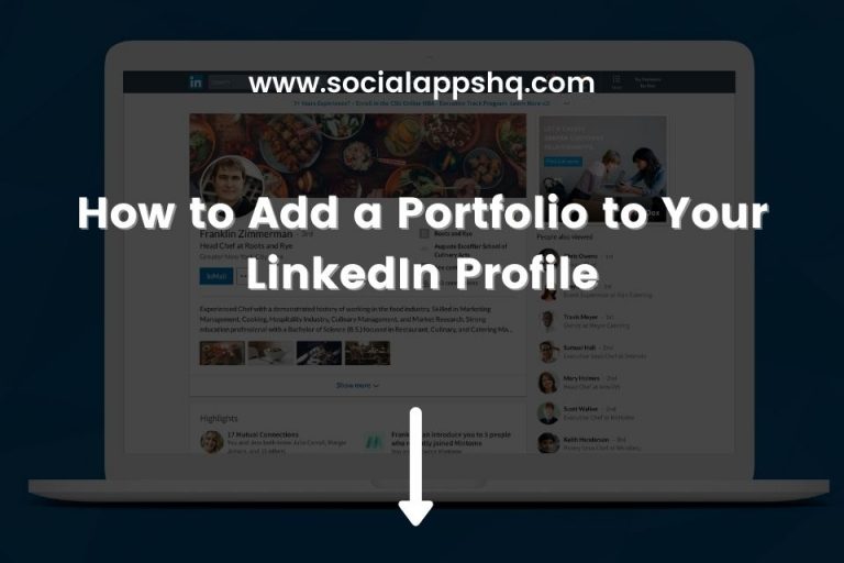 How to Add a Portfolio to Your LinkedIn Profile SocialAppsHQ
