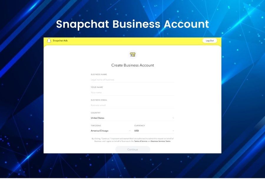 Snapchat Business Account