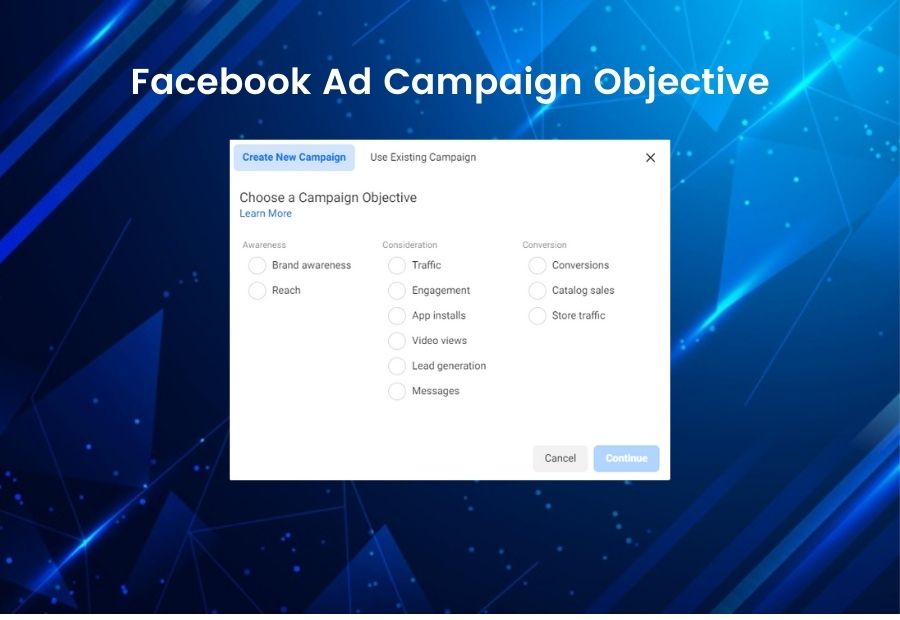 Facebook Ad Campaign Objective