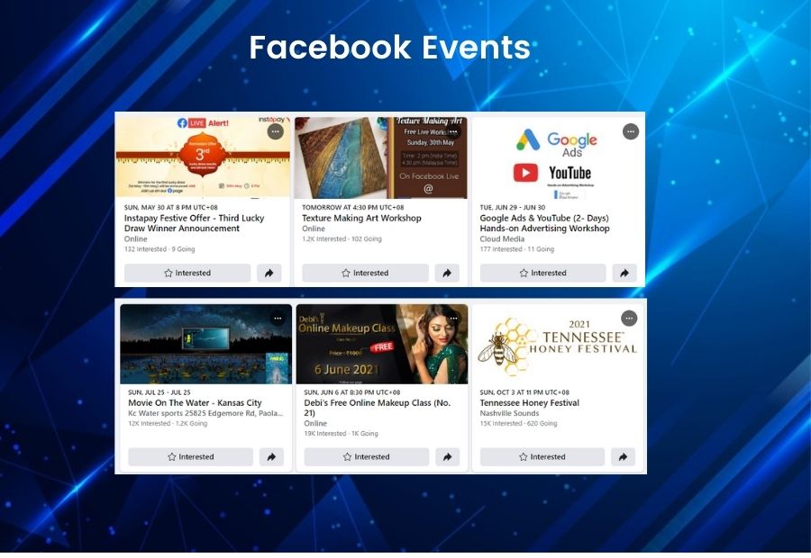 Facebook Events