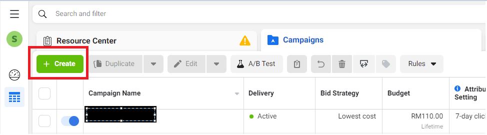create facebook campaign