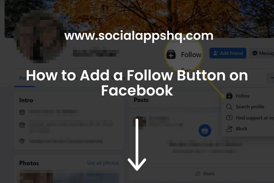 How to Add a Follow Button on Facebook