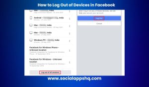 Log In Facebook Another Device Problem How to Check If Someone Else Is Accessing Your Facebook Account