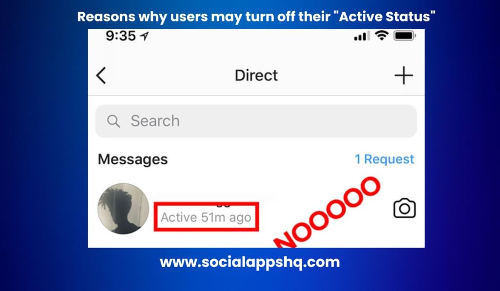 Reasons why users may turn off their _Active Status