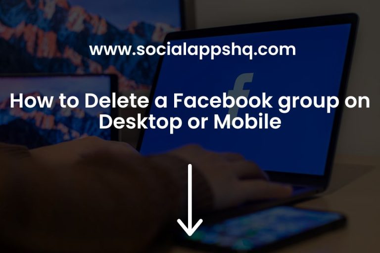 How to erase a group on facebook