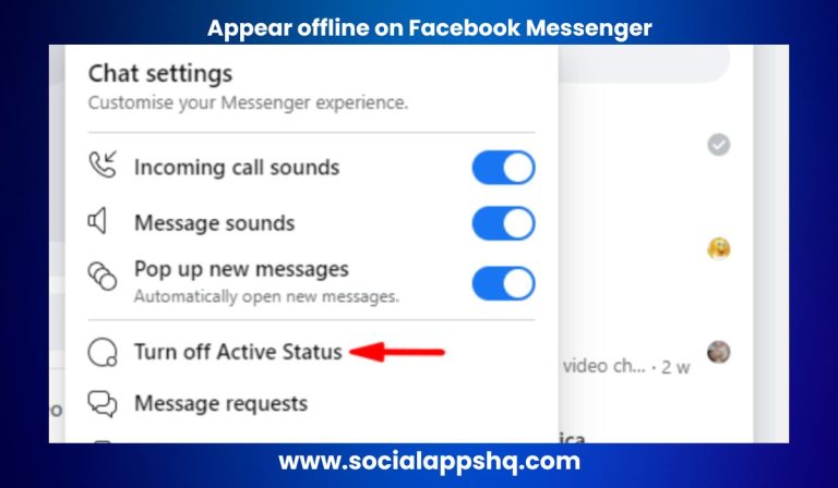 Steps to Appear Offline on Facebook Messenger [2025]