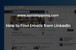 How to Find Emails from LinkedIn