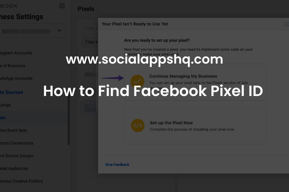 How to Find Facebook Pixel ID