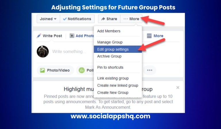 How To Hide Group Posts From Friends On Facebook - SocialAppsHQ