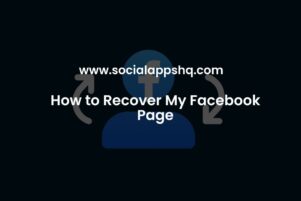 How to Recover My Facebook Page
