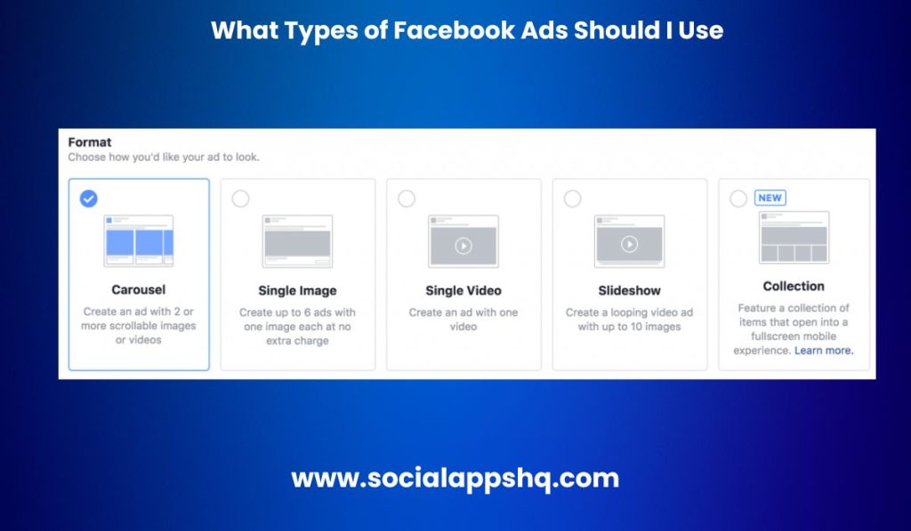 What Types of Facebook Ads Should I Use