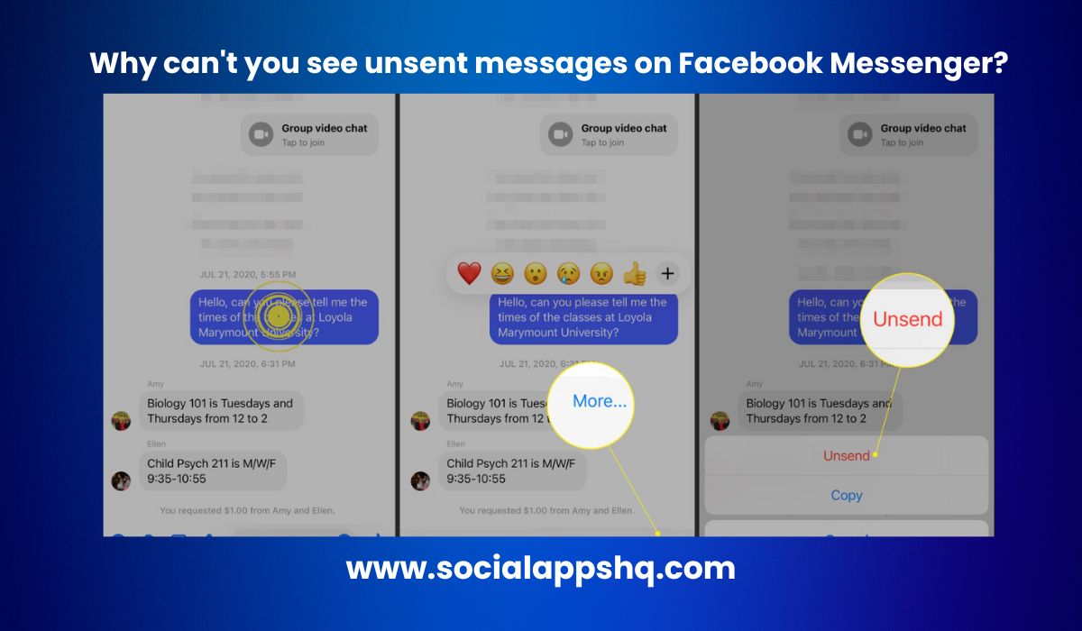 How To See Unsent Messages On Facebook Messenger SocialAppsHQ