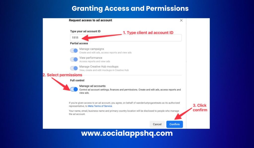 Granting Access and Permissions