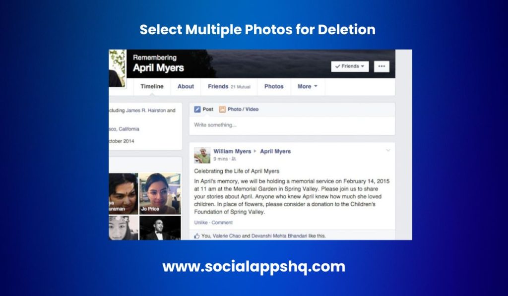 Select Multiple Photos for Deletion