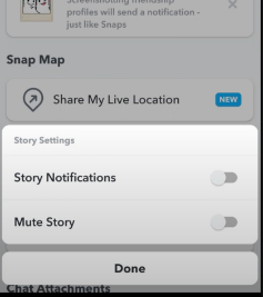 story settings