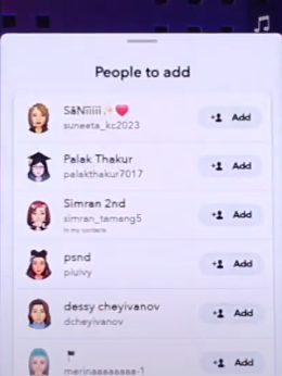choose users